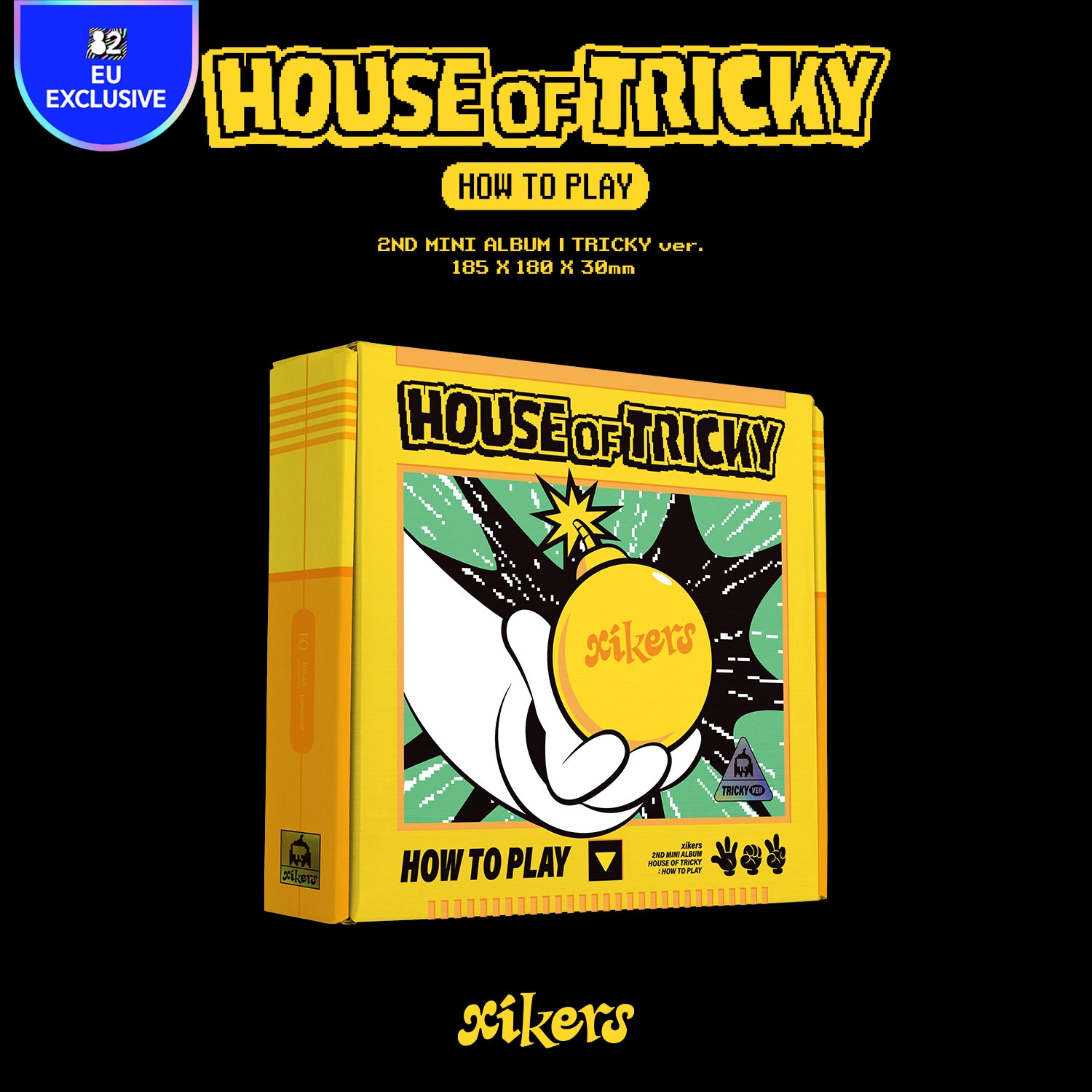 [EUROPE SHIPPING] xikers - HOUSE OF TRICKY : HOW TO PLAY - Europe exclusive