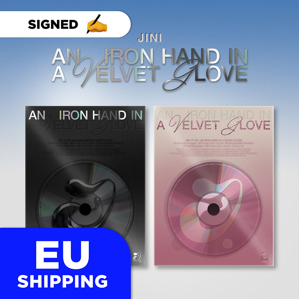 [EU SHIPPING] [Signed] JINI - 1st EP : An Iron Hand In A Velvet Glove