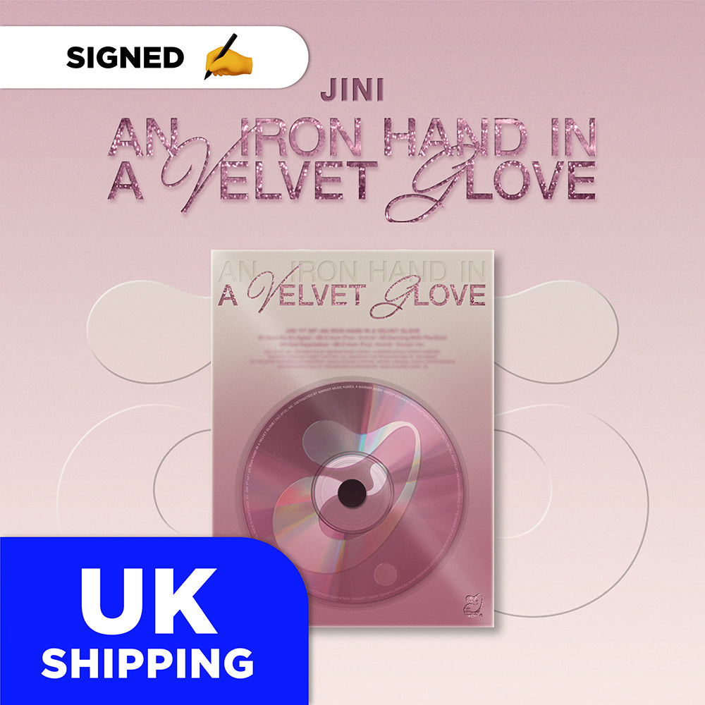 [UK SHIPPING] [Signed] JINI - 1st EP : An Iron Hand In A Velvet Glove