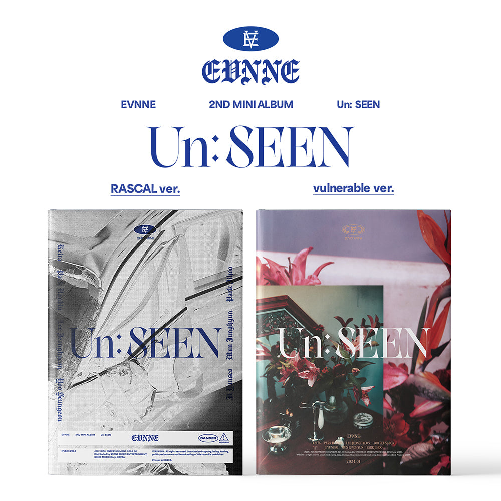 [Signed] EVNNE - 2nd MINI ALBUM [Un: SEEN] (Random)