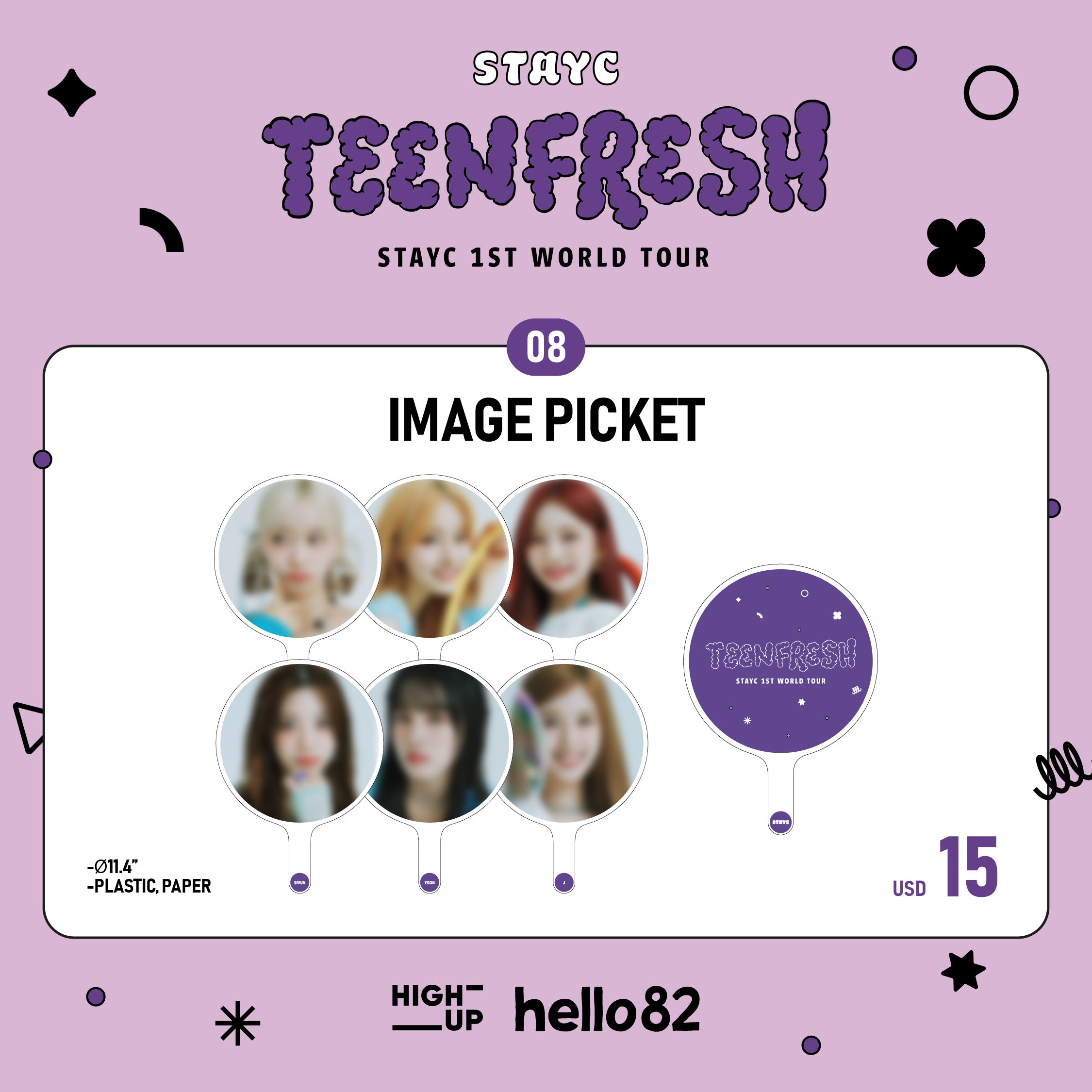 STAYC 1ST WORLD TOUR [TEENFRESH] OFFICIAL MD - IMAGE PICKET