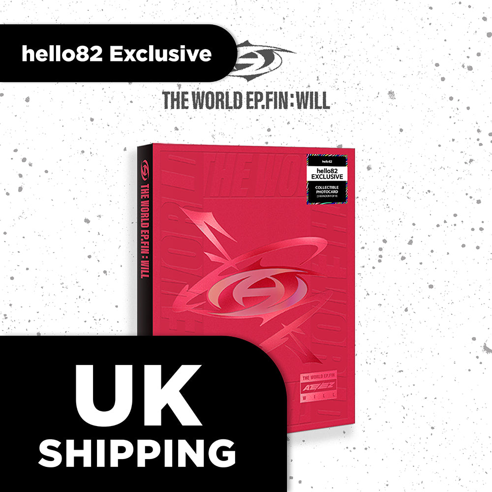 [UK SHIPPING] ATEEZ - THE WORLD EP.FIN : WILL - Europe hello82 exclusive