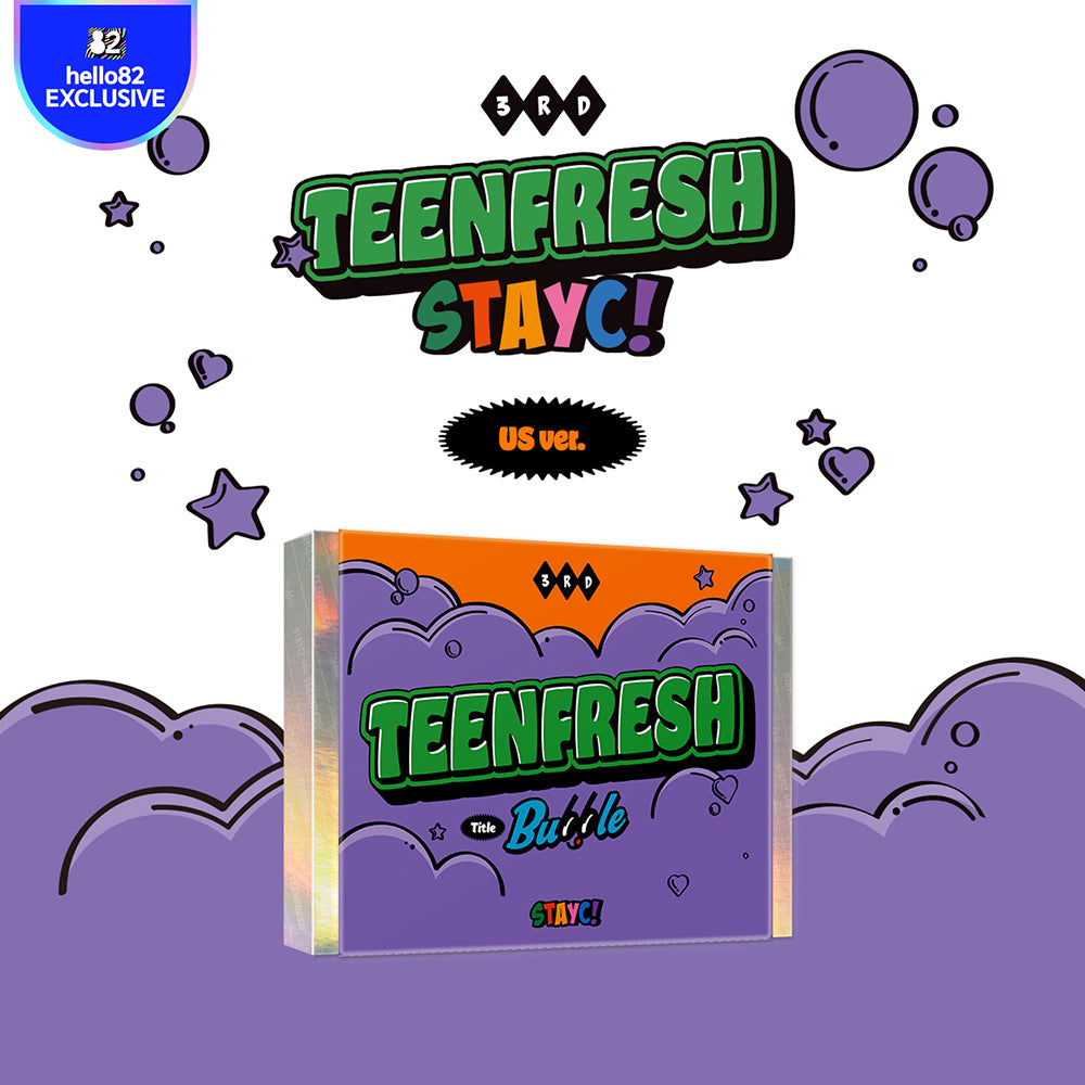 STAYC - 3rd MINI ALBUM : TEENFRESH - hello82 exclusive