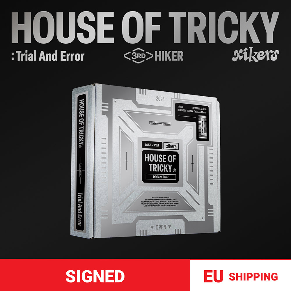 [EU SHIPPING] [Signed] xikers - HOUSE OF TRICKY : Trial And Error