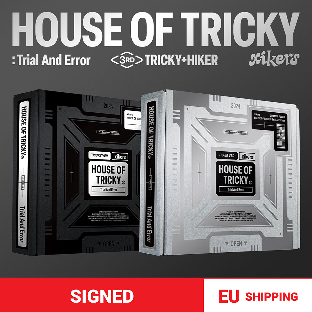 [EU SHIPPING] [Signed] xikers - HOUSE OF TRICKY : Trial And Error