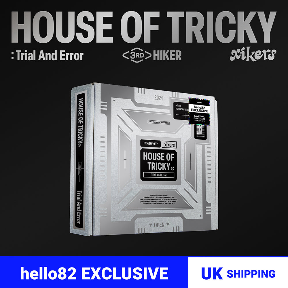 [UK SHIPPING] xikers - HOUSE OF TRICKY : Trial And Error - hello82 Exclusive