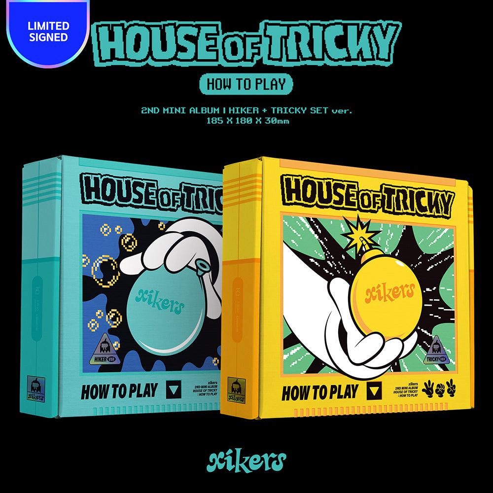 [UK SHIPPING] [Signed] xikers - HOUSE OF TRICKY : HOW TO PLAY