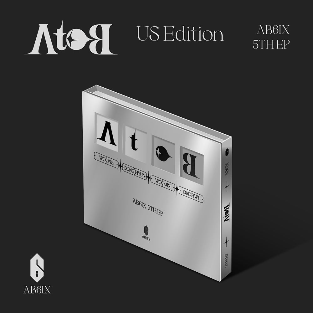 [Group Signed] AB6IX - A to B [US Edition] (Random) - hello82 EXCLUSIVE - B VER.