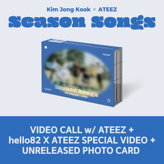 PRE-ORDER] Kim Jong Kook X ATEEZ [Season Songs] - hello82