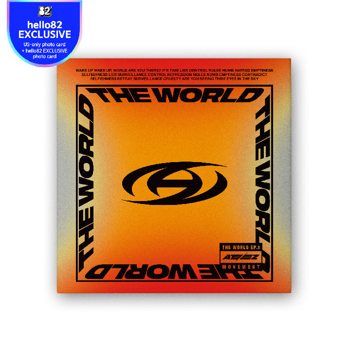 [Signed] ATEEZ - THE WORLD EP.1 : MOVEMENT - hello82 exclusive (Box Set) - Z VER.