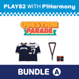 [PLAY82 WITH P1Harmony] BUNDLE A (QUESTION PARADE + JERSEY + LANYARD)