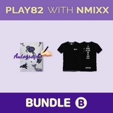 [PLAY82 WITH NMIXX] BUNDLE B (Album for fansign + Exclusive T-shirt)