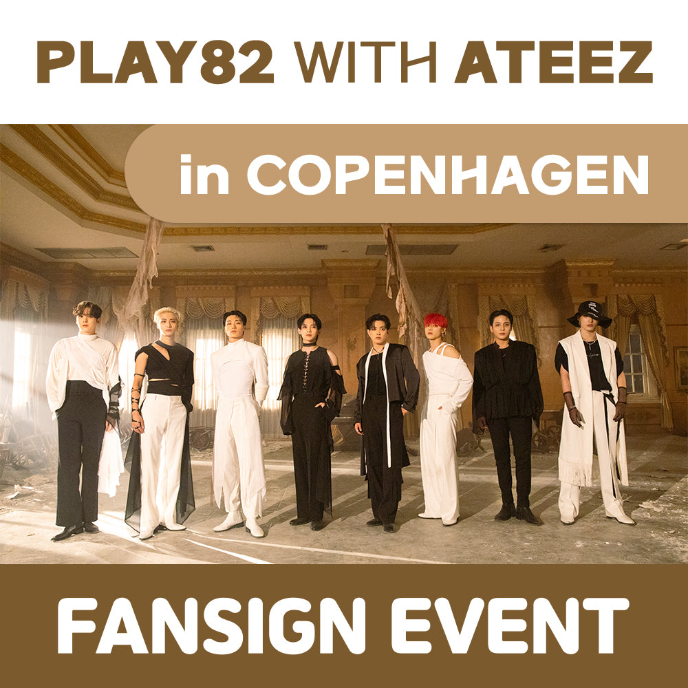 [PLAY82 WITH ATEEZ] Copenhagen Fansign Entry Chance - SPIN OFF : FROM THE WITNESS (Jewelry Ver.)
