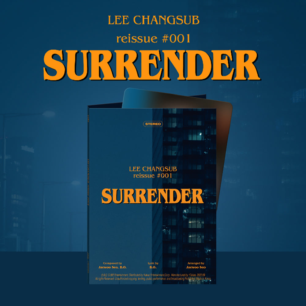 LEE CHANGSUB - reissue #001 ‘SURRENDER’ [Platform ver.]