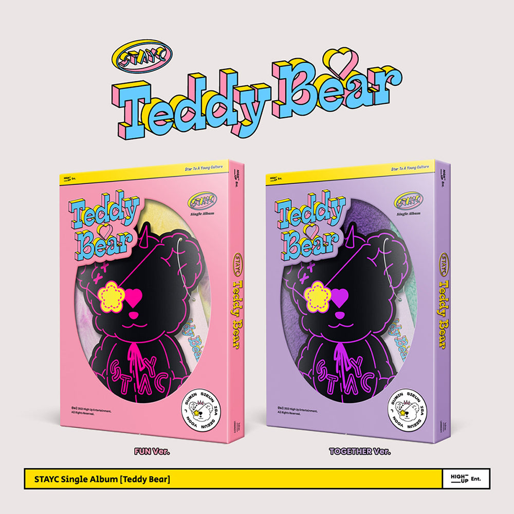 [Signed] STAYC - Single Album : Teddy Bear (Random)