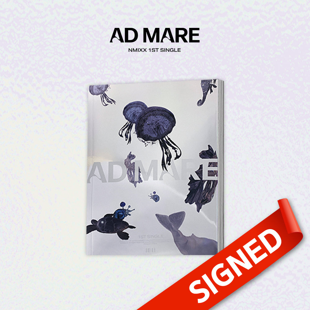 NMIXX - 1st SINGLE ALBUM : AD MARE [Light ver.] (Limited / Signed)