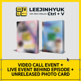 LEE JIN HYUK 4th Mini Album [Ctrl+V] Video Call Event